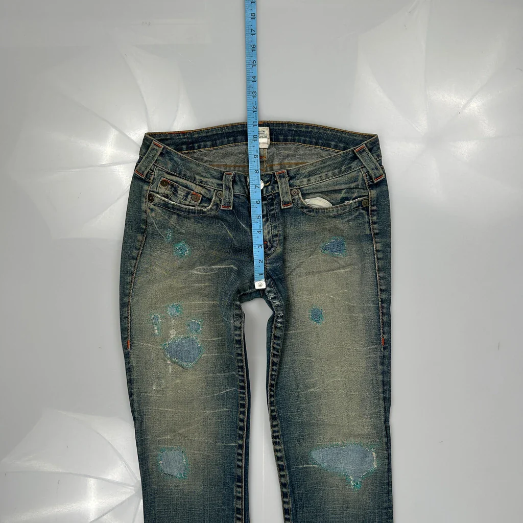 True Religion Jeans - 29W UK 8 Blue Denim - Image 4