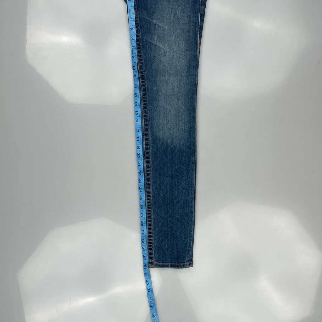 True Religion Skinny Jeans - 29W UK 8 Blue Cotton - Image 5