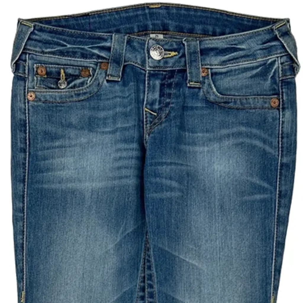 True Religion Skinny Jeans - 29W UK 8 Blue Cotton - Image 9
