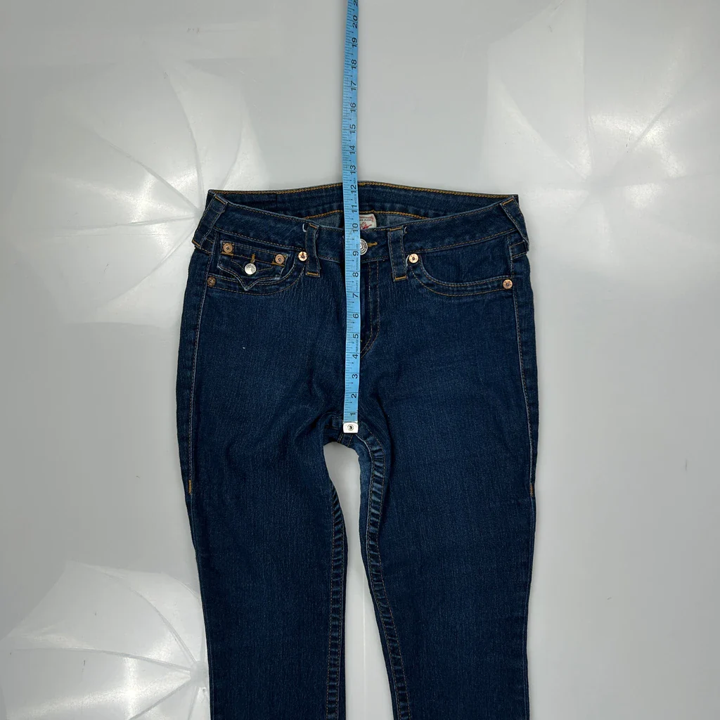 True Religion Skinny Jeans - 30W UK 8 Blue Denim - Image 4