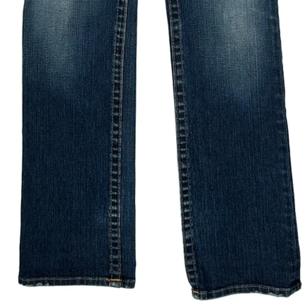 True Religion Boot Cut Jeans - 30W UK 8 Blue Cotton - Image 10