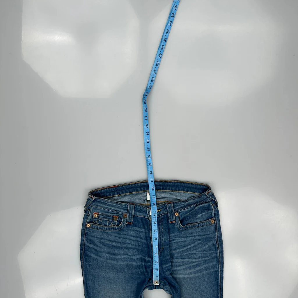 True Religion Skinny Jeans - 31W UK 12 Blue Denim - Image 4