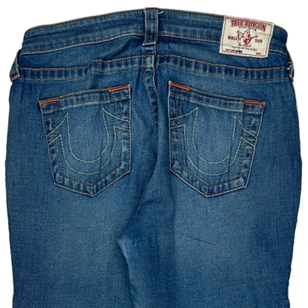 True Religion Skinny Jeans - 31W UK 12 Blue Denim - Image 8