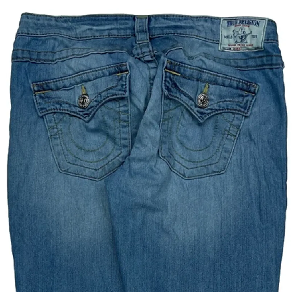 True Religion Jeans - 33W UK 14 Blue Denim - Image 8