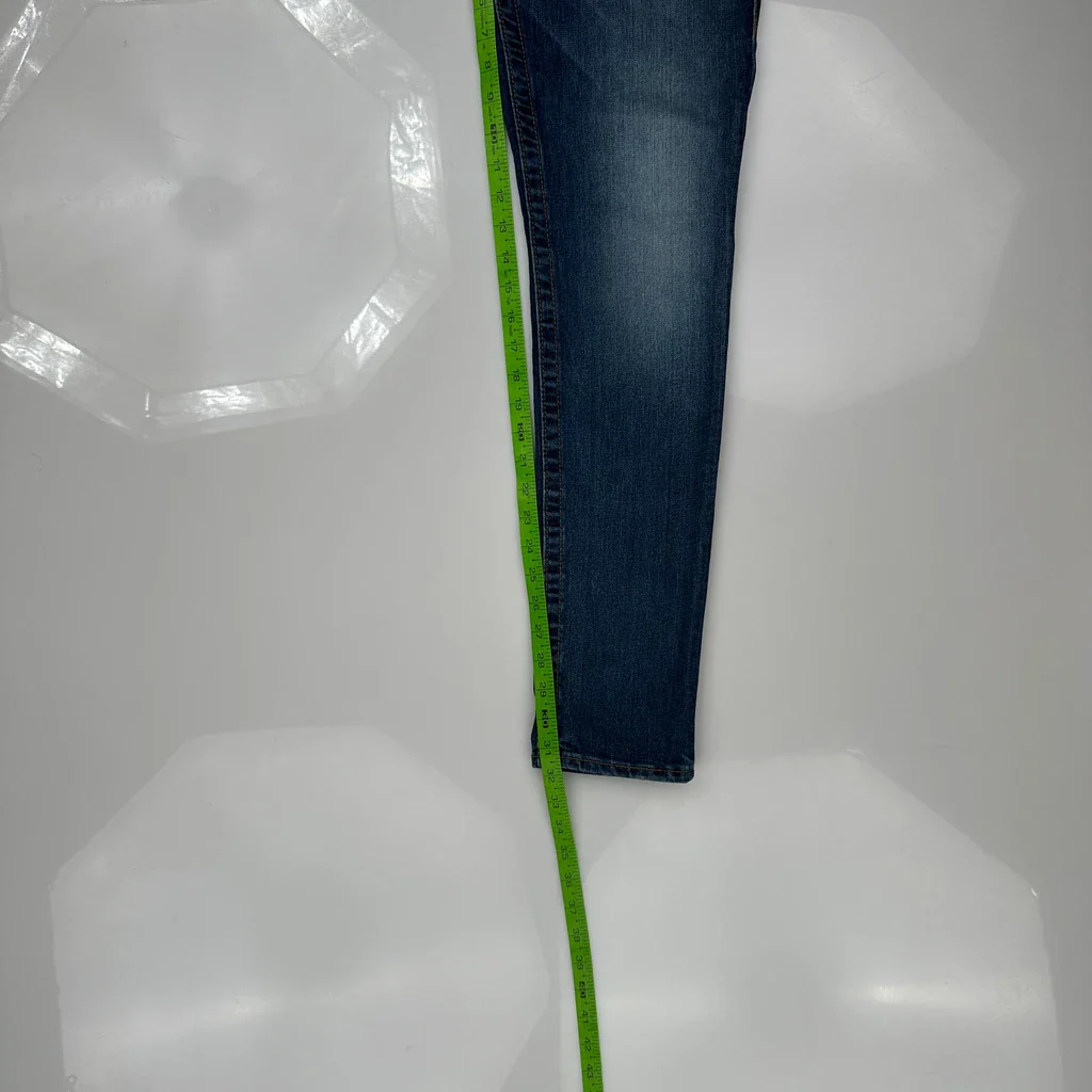 True Religion Skinny Jeans - 34W US 8 Blue Cotton Blend - Image 5