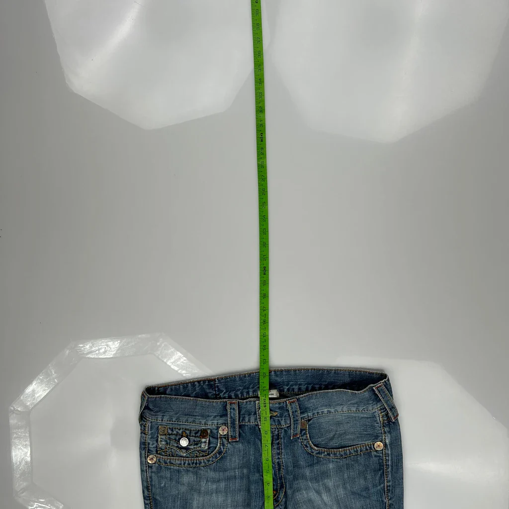 True Religion Boot Cut Jeans - 38W UK 14 Blue Denim - Image 4