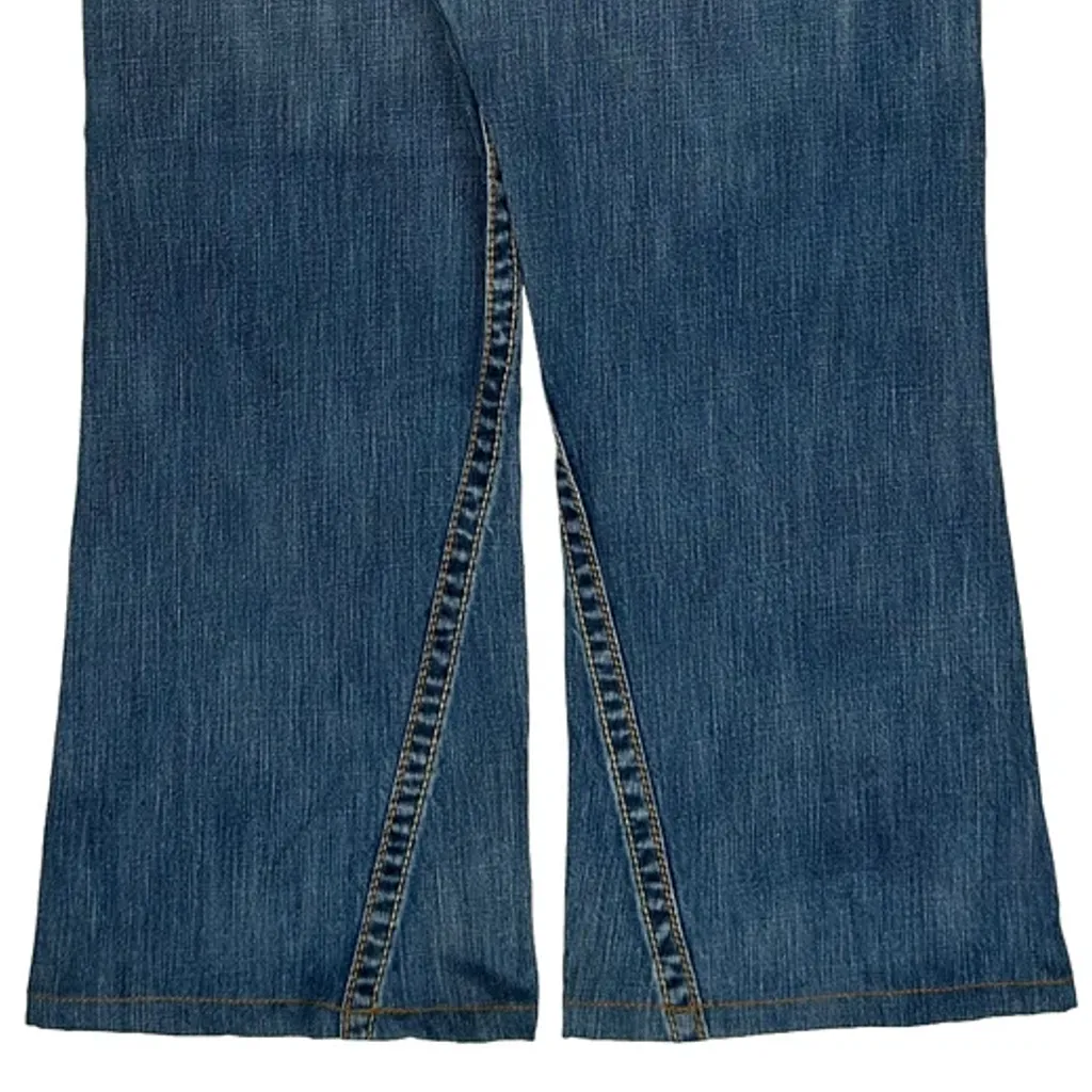 True Religion Boot Cut Jeans - 38W UK 14 Blue Denim - Image 7