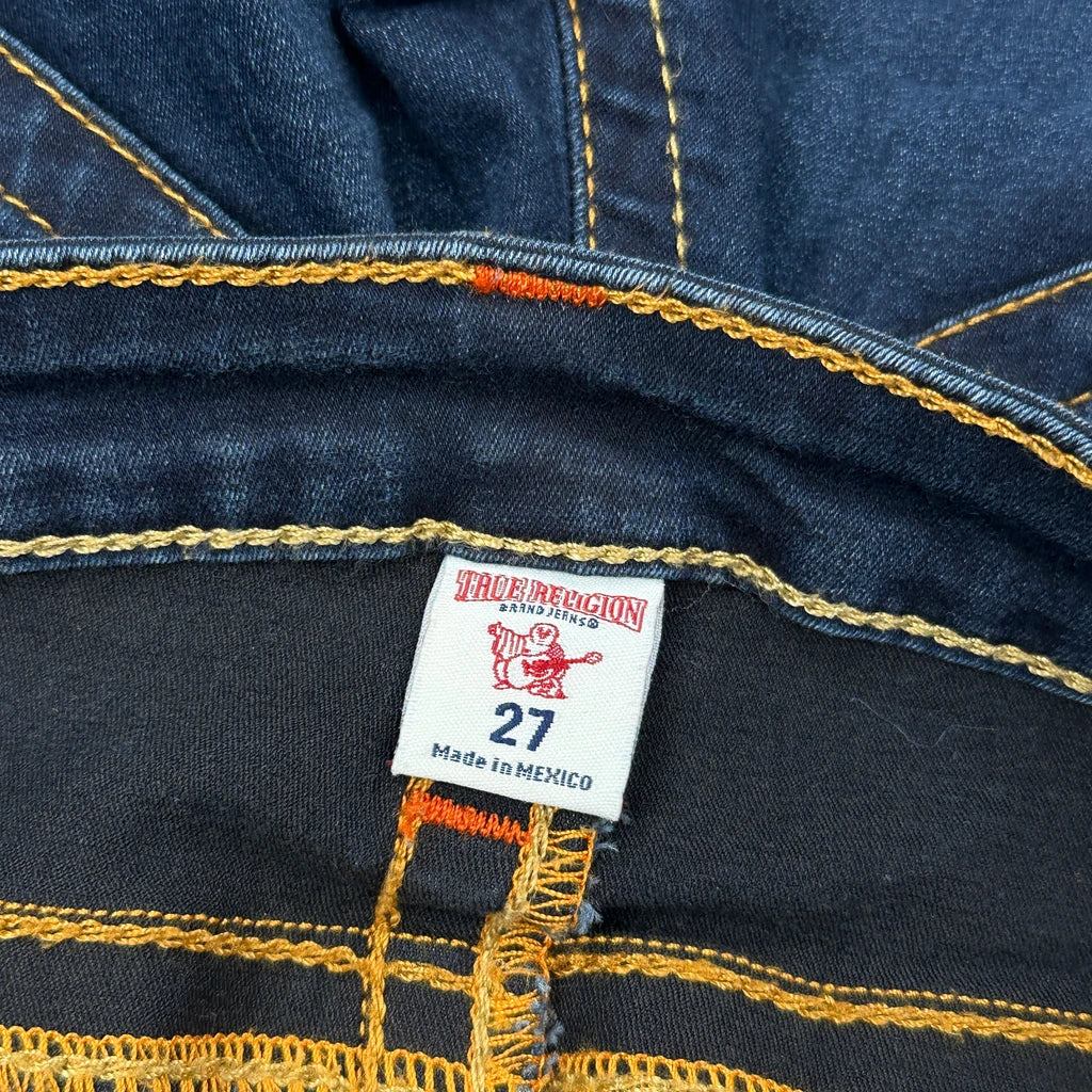 True Religion Skinny Jeans - 28W UK 6 Dark Wash Cotton Blend - Image 6