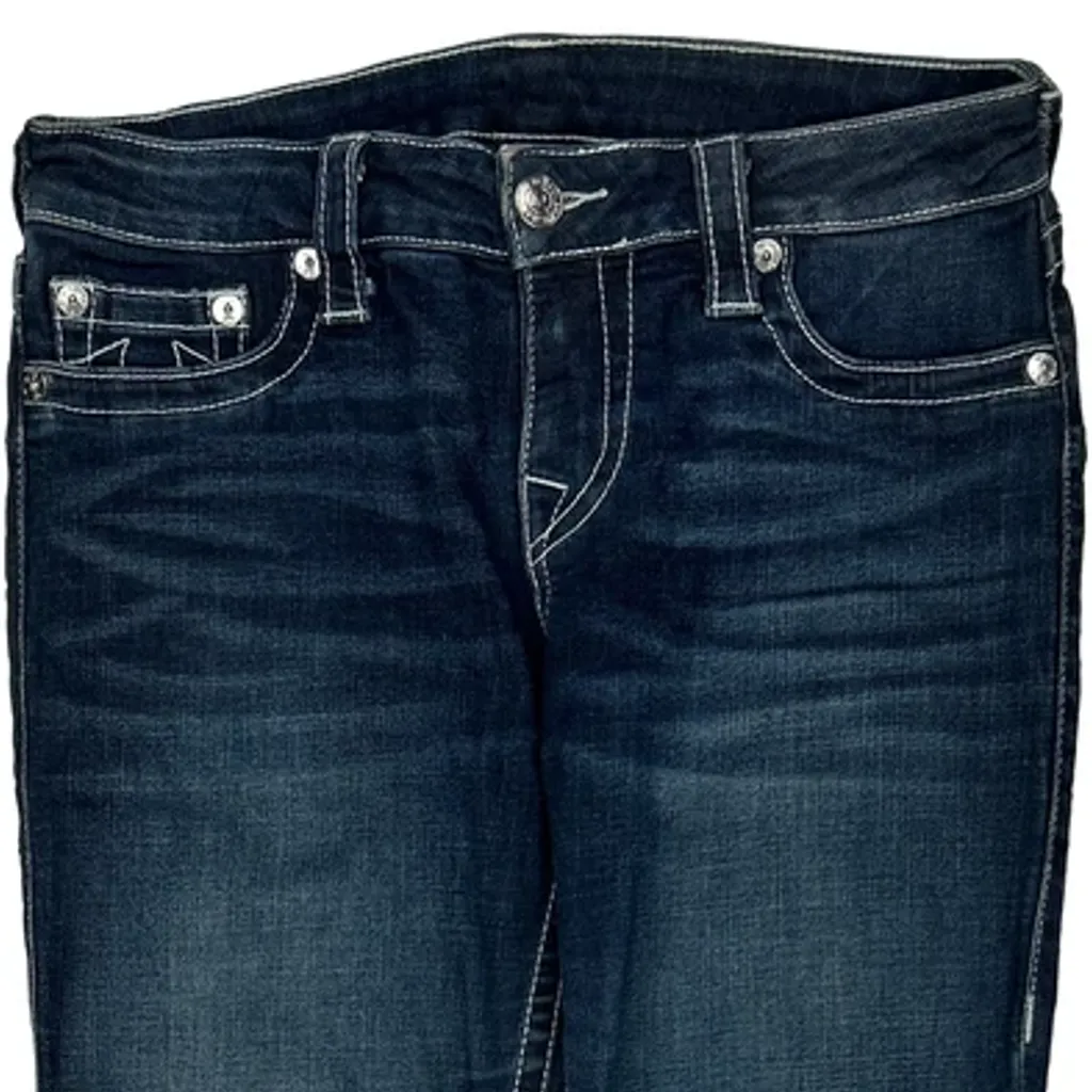 True Religion Skinny Jeans - 29W UK 8 Dark Wash Denim - Image 10