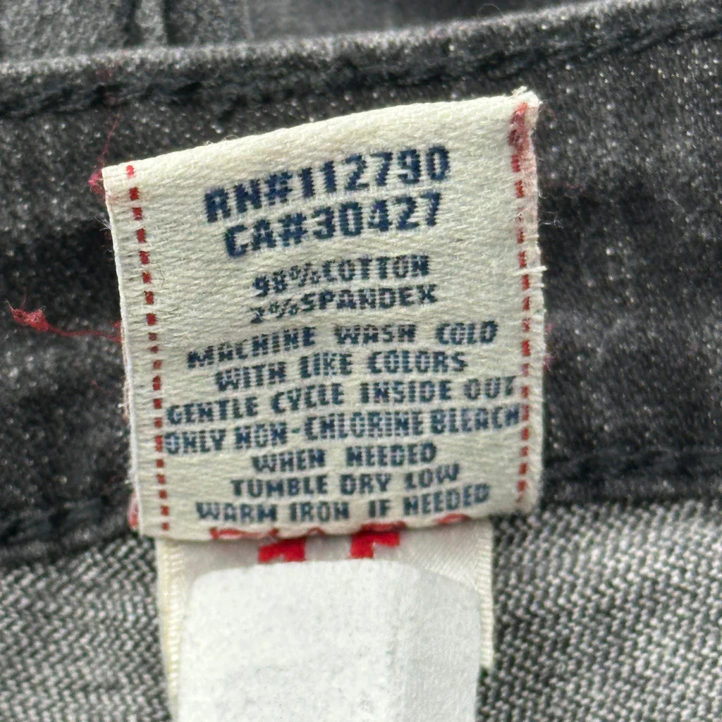 True Religion Boot Cut Jeans - 30W UK 8 Grey Cotton - Image 7