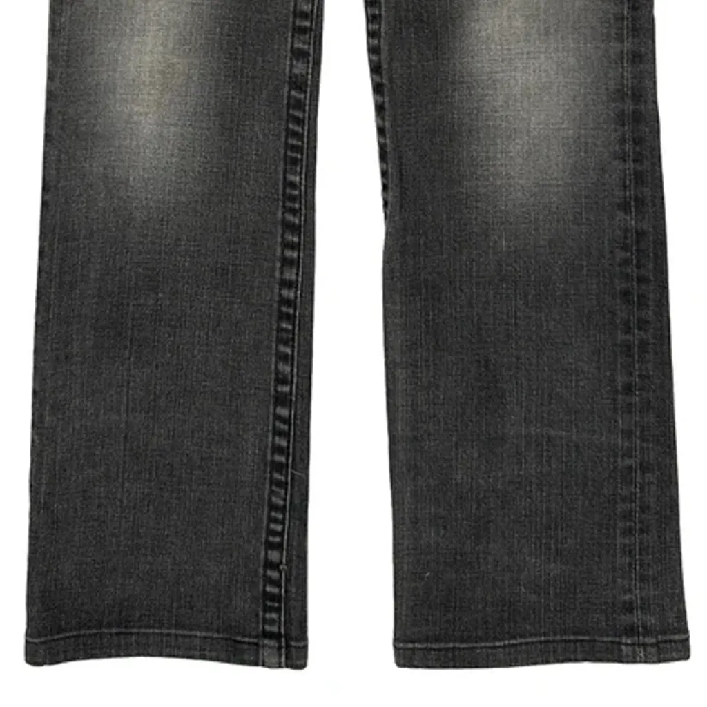 True Religion Studded Boot Cut Jeans - 32W UK 10 Grey Cotton - Image 11