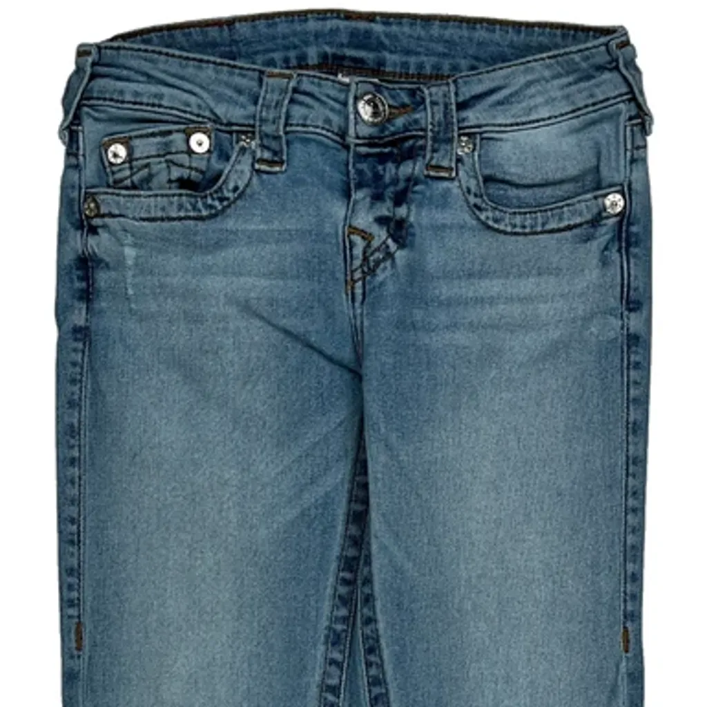 True Religion Boot Cut Jeans - 26W UK 4 Light Wash Denim - Image 10