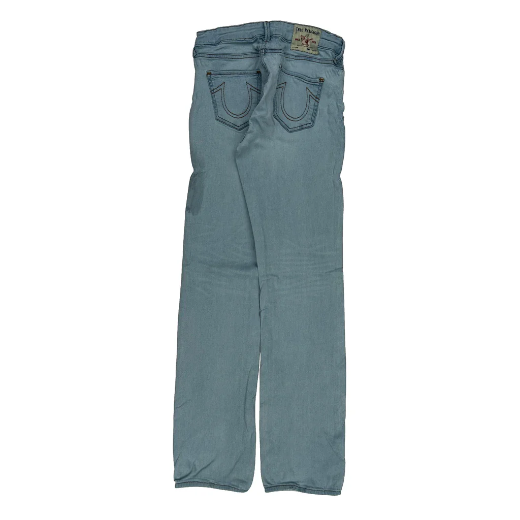 True Religion Jeans - 28W UK 8 Light Wash Cotton
