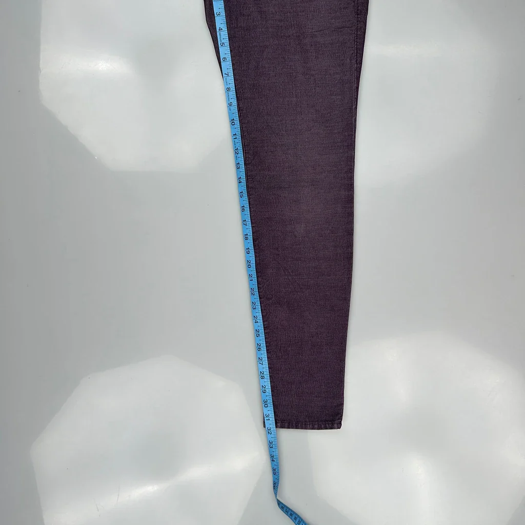 True Religion Skinny Jeans - 31W UK 12 Purple Cotton - Image 5