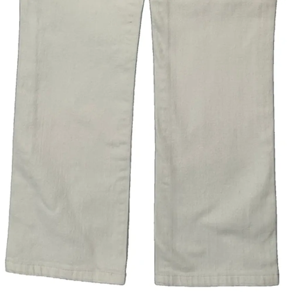 True Religion Slim Fit Jeans - 27W UK 6 White Cotton - Image 7