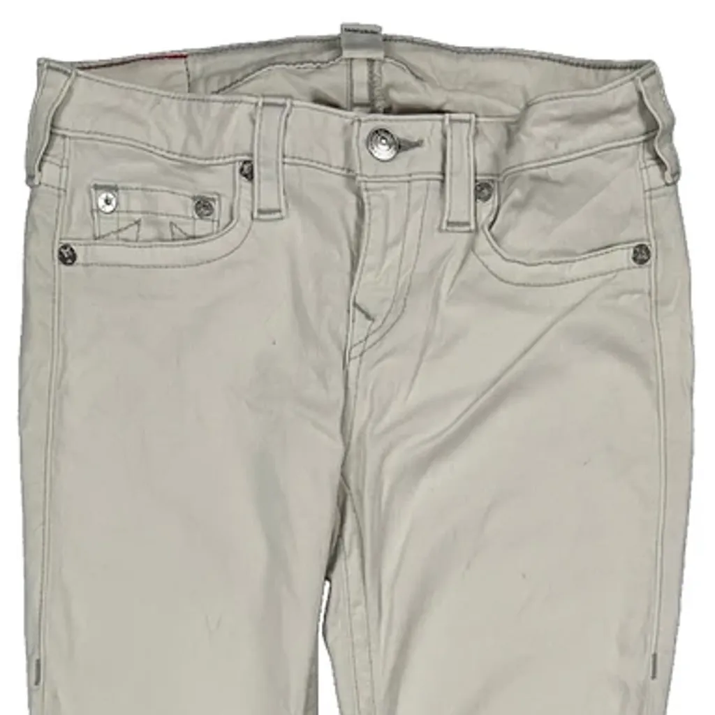 True Religion Skinny Jeans - 30W US 4 White Cotton - Image 9