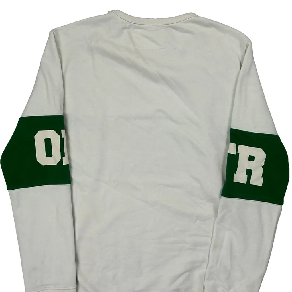 True Religion Spellout Sweatshirt - Large Green Cotton - Image 7
