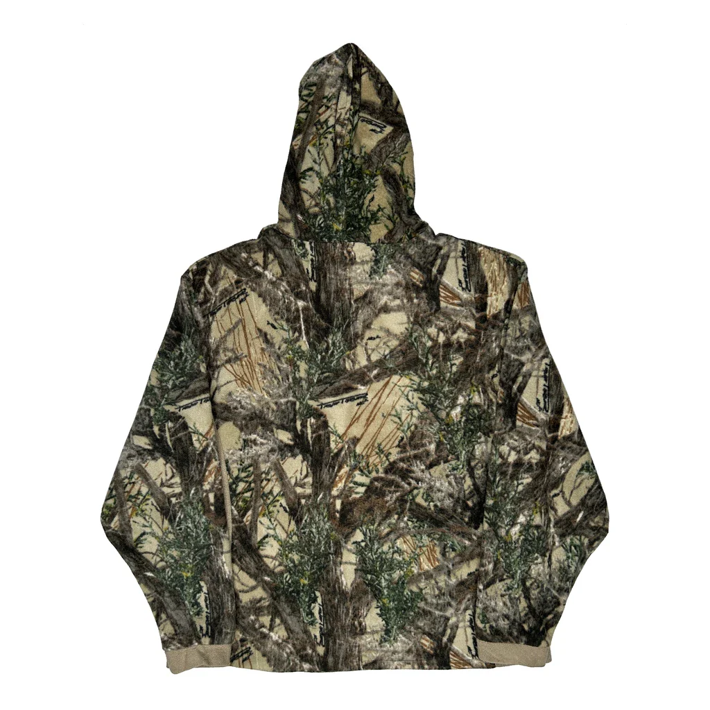 True Timber Camo Fleece - Large Green Polyester - Image 2