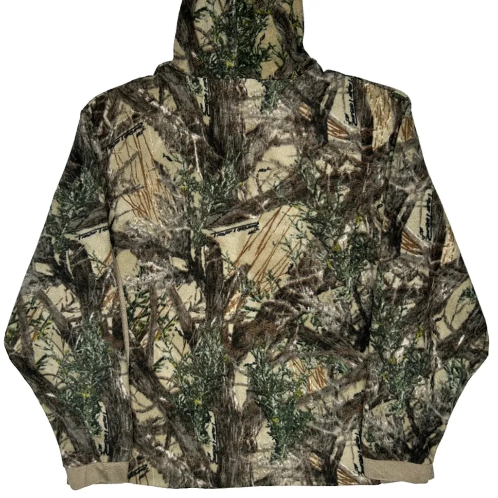 True Timber Camo Fleece - Large Green Polyester - Image 6