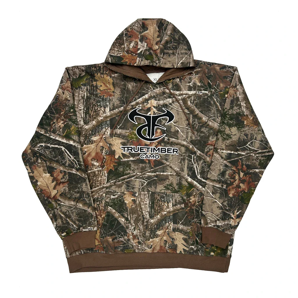 True Timber Hoodie - XL Camo Cotton Blend