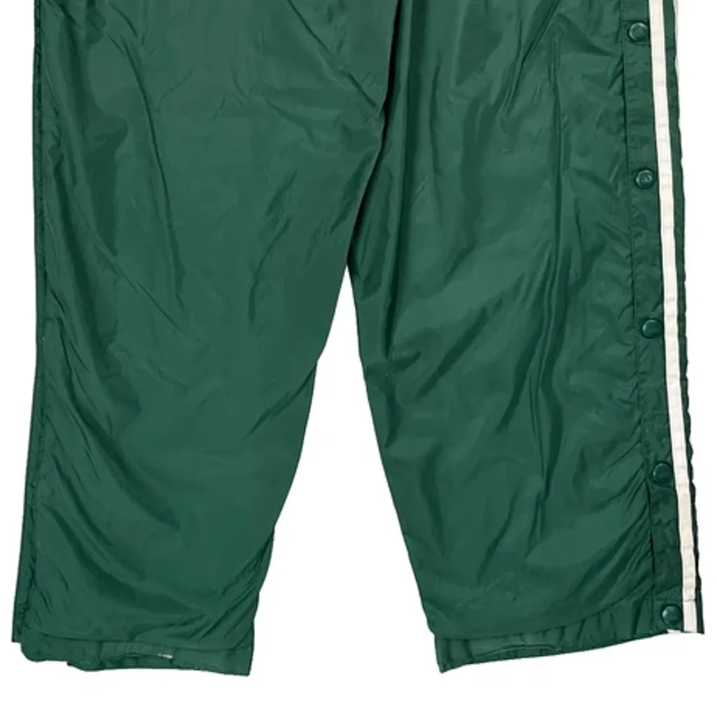 True To The Athlete Adidas Striped Track Pants - XL White Cotton - Image 7
