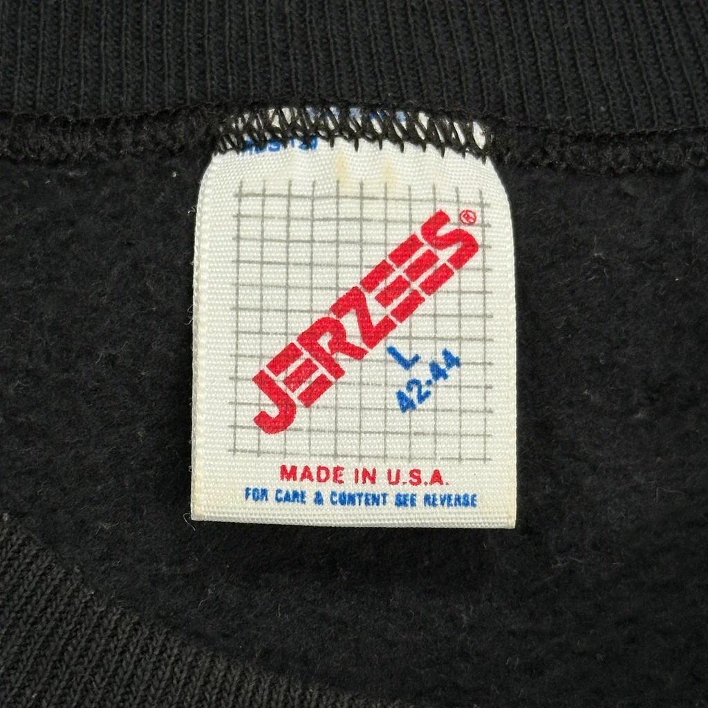 Twin Bridge Resort Jerzees Graphic Sweatshirt - Large Black Cotton - Image 3