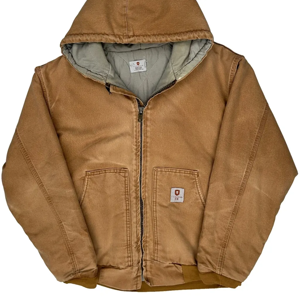 Tyndale Jacket - Medium Brown Cotton - Image 4