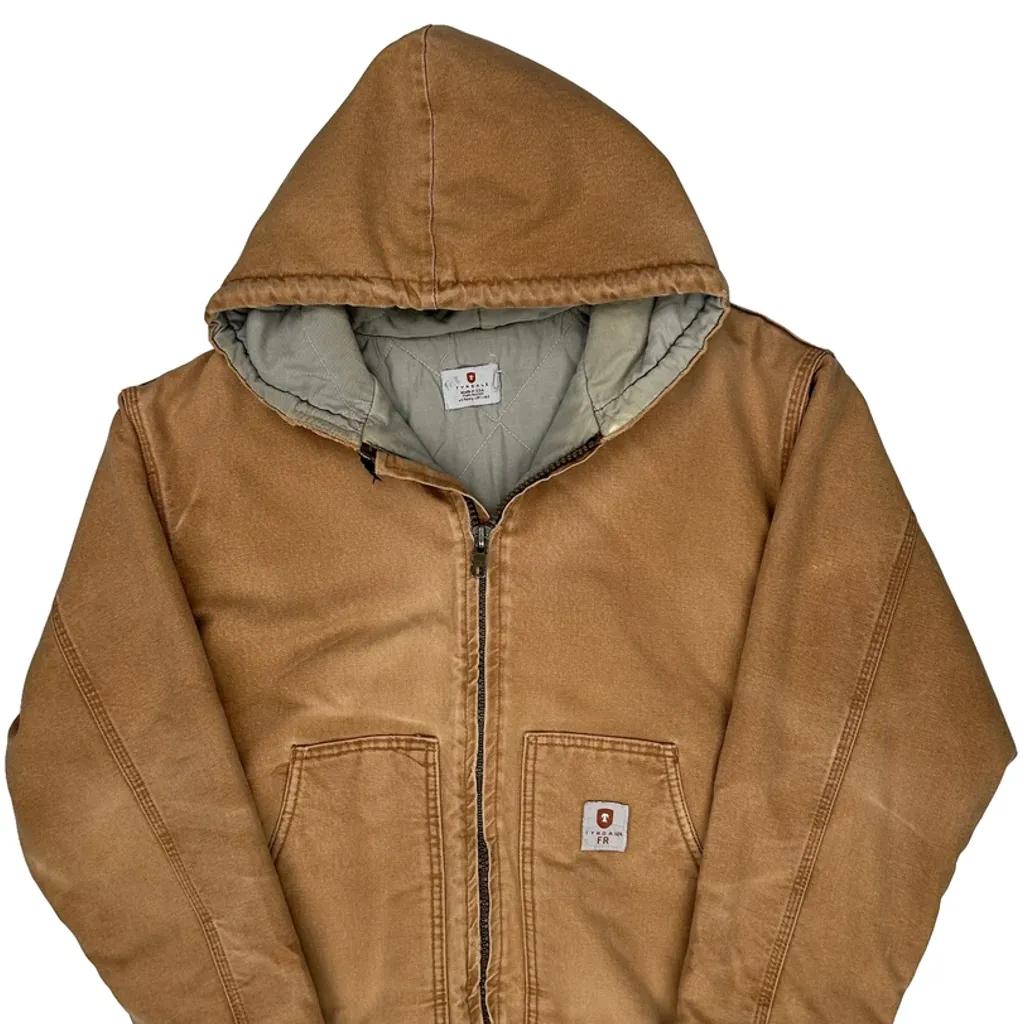 Tyndale Jacket - Medium Brown Cotton - Image 5