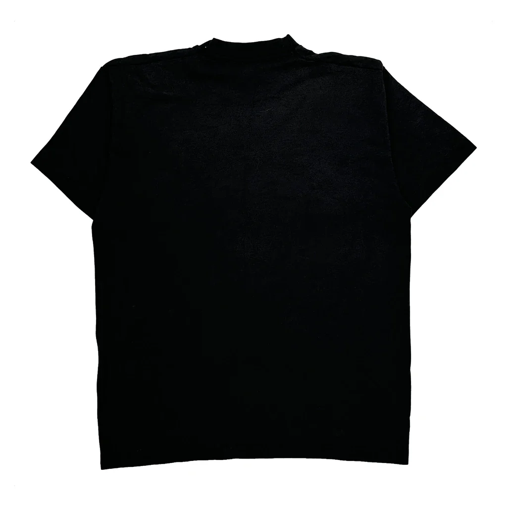U.S. Army Fruit Of The Loom Single Stitch T-Shirt - Large Black Cotton Blend - Image 2