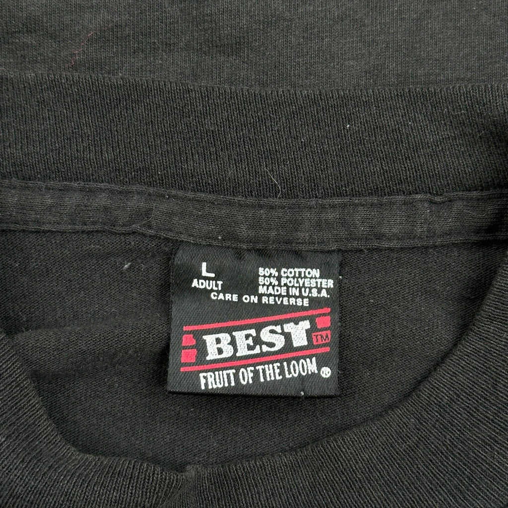U.S. Army Fruit Of The Loom Single Stitch T-Shirt - Large Black Cotton Blend - Image 3