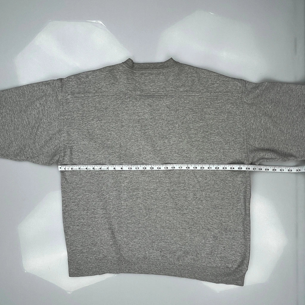 Ucla Starter College Sweatshirt - XL Grey Cotton - Image 3