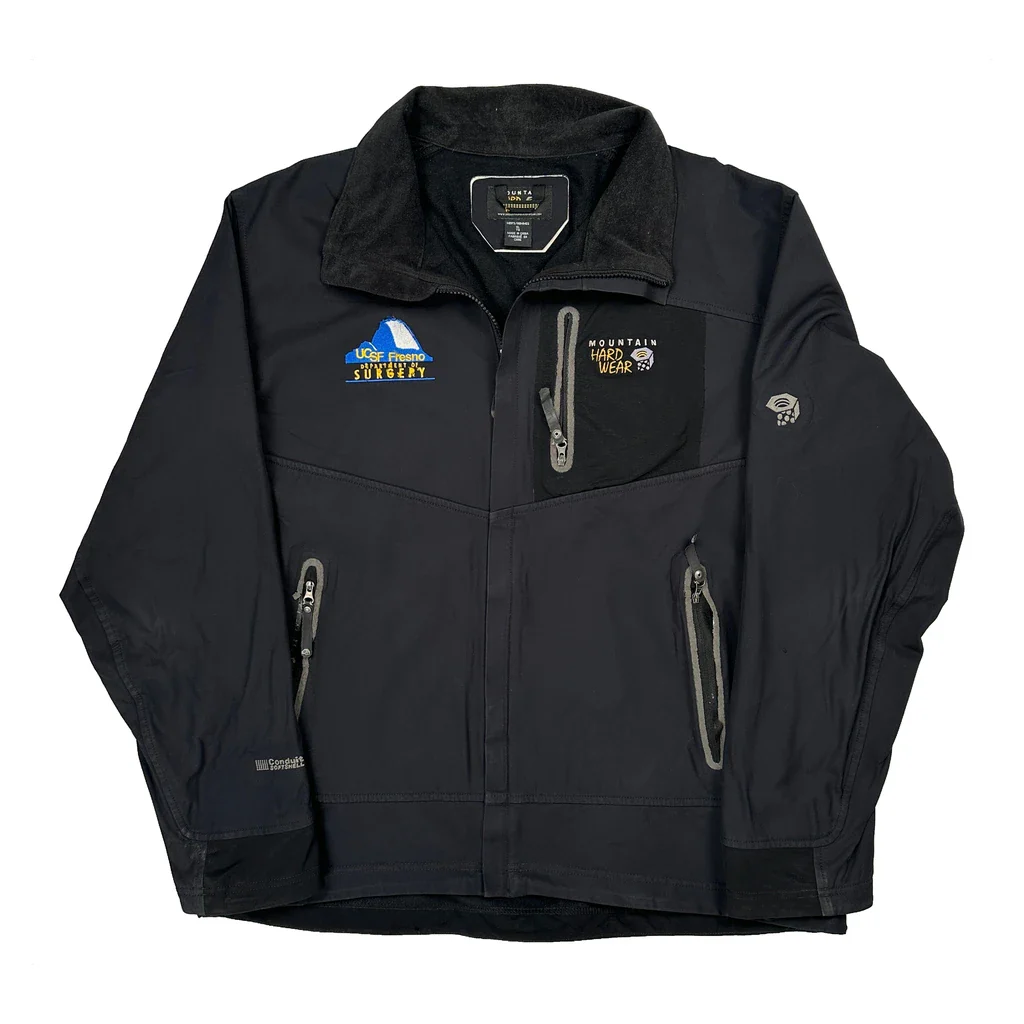 Ucsf Fresno Surgery Mountain Hard Wear Jacket - XL Black Polyester