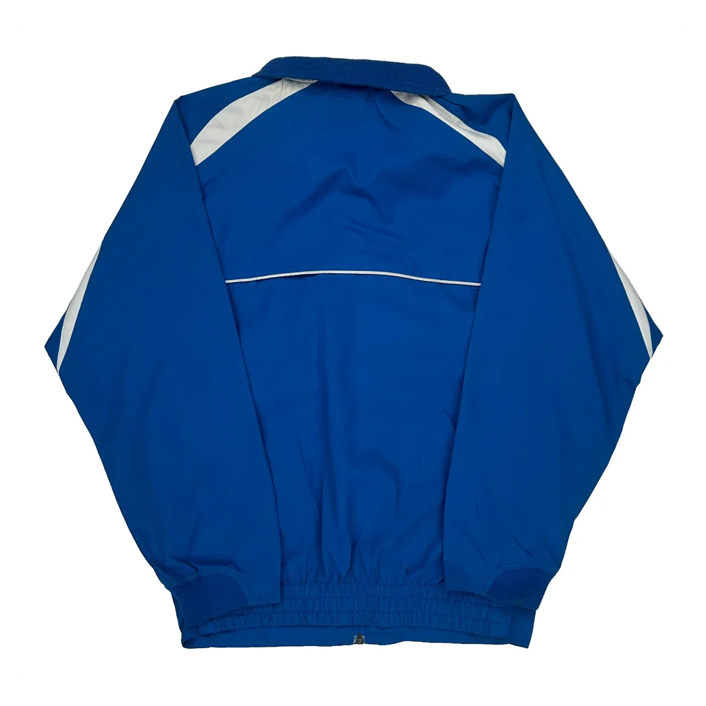 UK Nike College Track Jacket - Medium Blue Polyester - Image 2