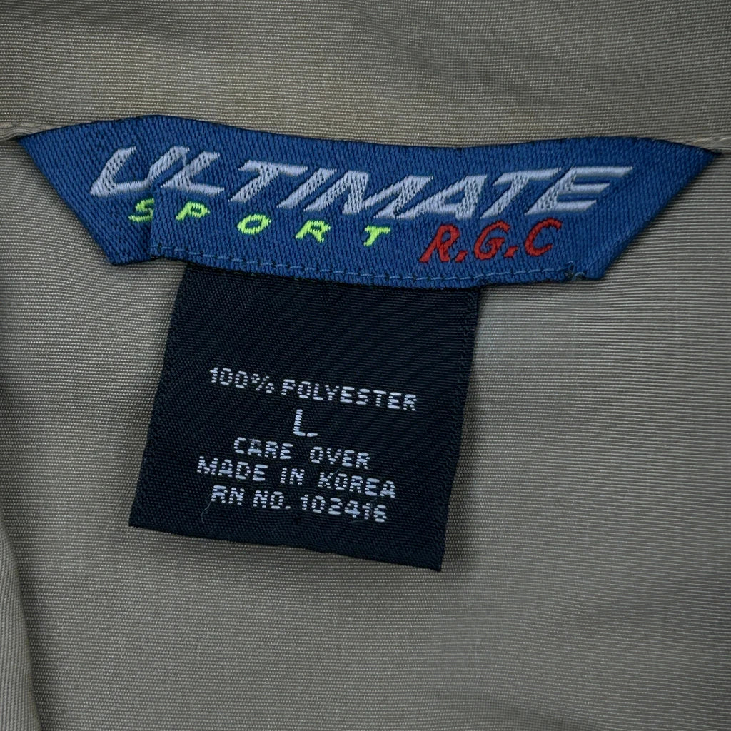 Ultimate Sport Short Sleeve Shirt - Large Beige Polyester - Image 3