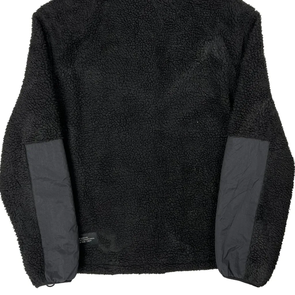 Umbro Fleece Jacket - Large Black Polyester - Image 7