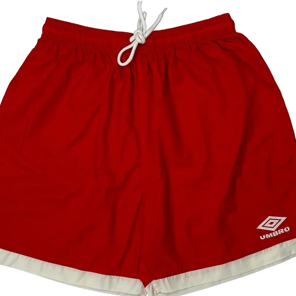 Umbro Sport Shorts - Large Red Polyester - Image 4