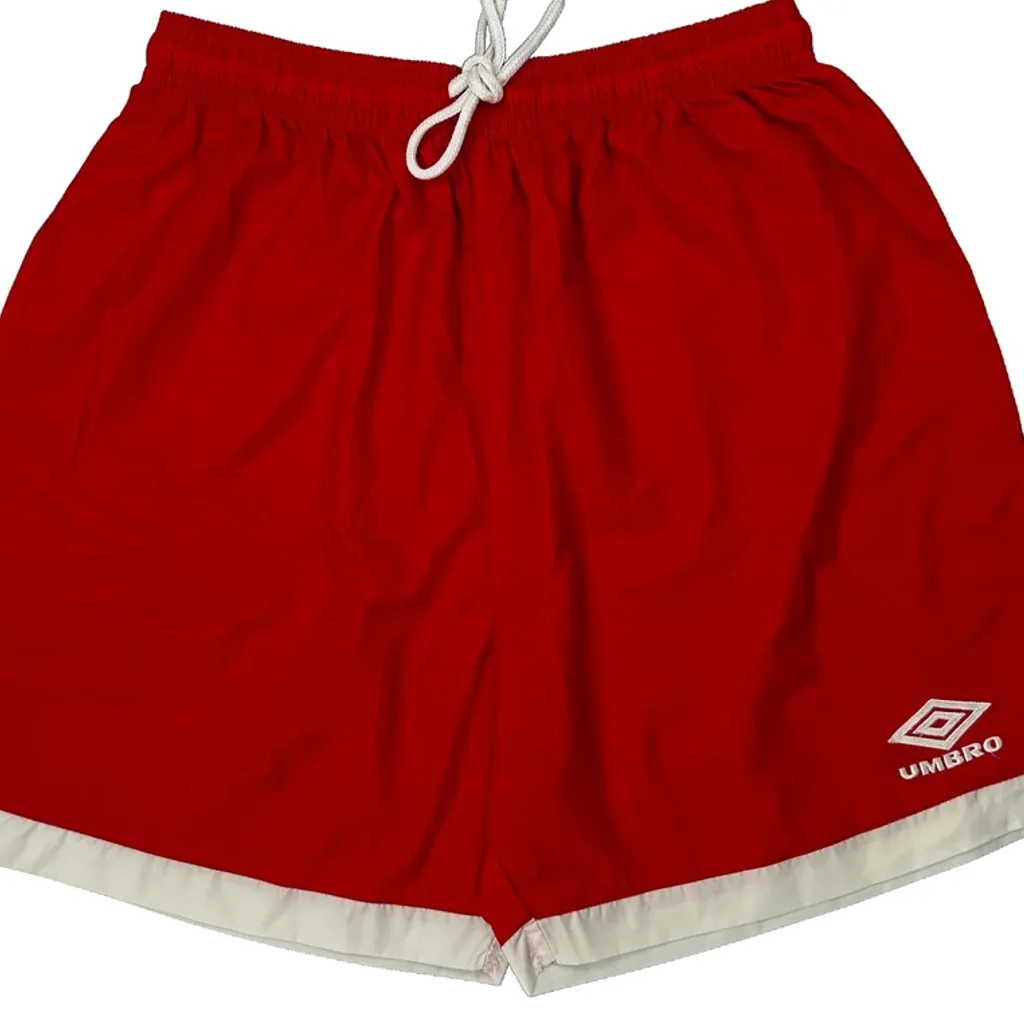 Umbro Sport Shorts - Large Red Polyester - Image 5