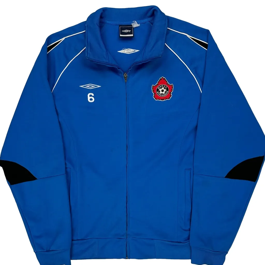 Umbro Track Jacket - Large Blue Polyester - Image 4
