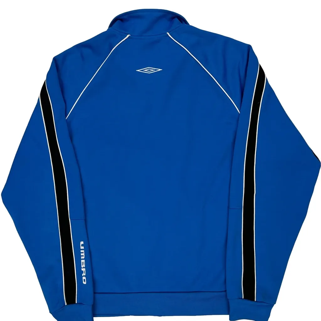 Umbro Track Jacket - Large Blue Polyester - Image 7