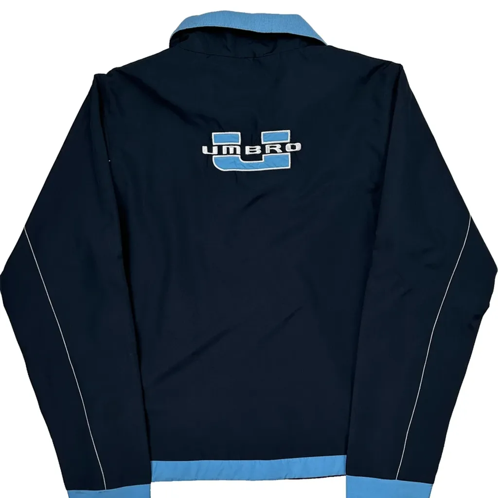Umbro Track Jacket - Medium Blue Polyester - Image 6