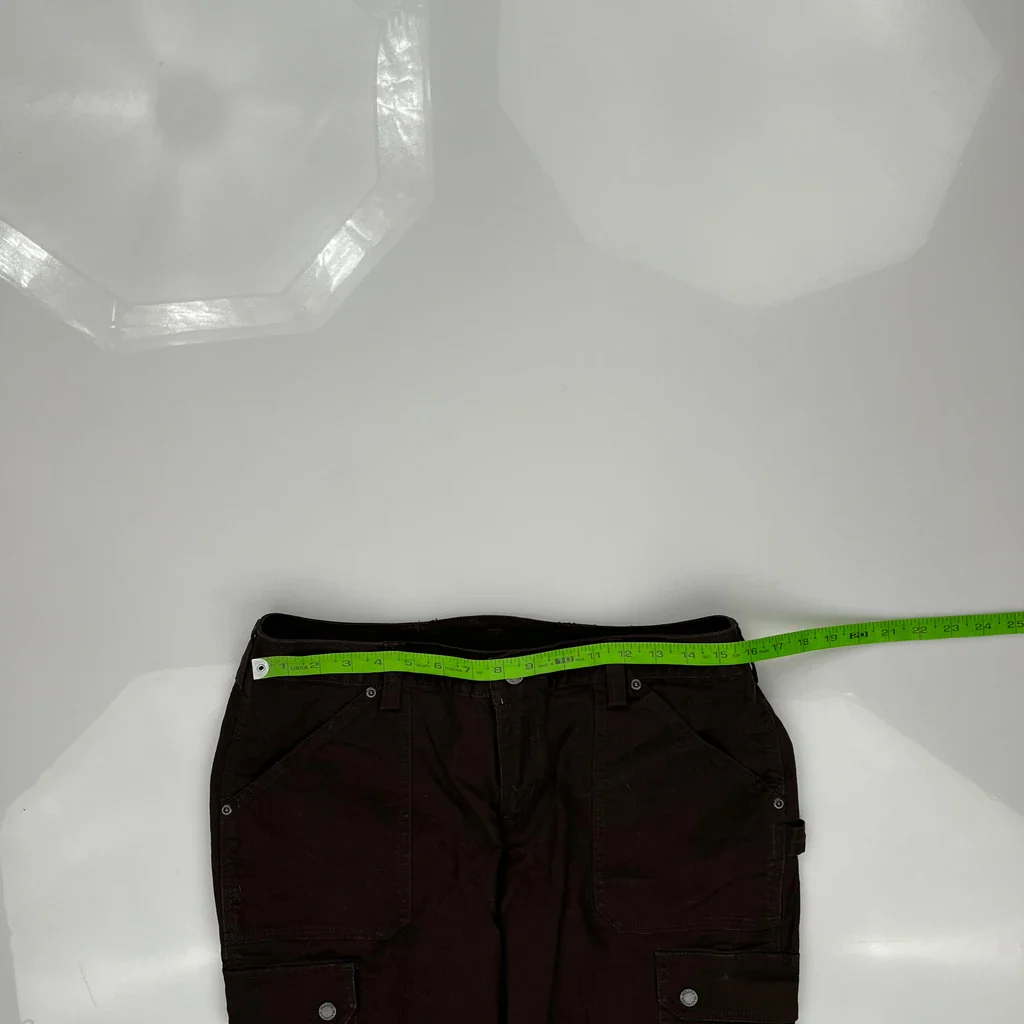 Unbranded Cargo Pants - 31W 31L Brown Cotton - Image 3