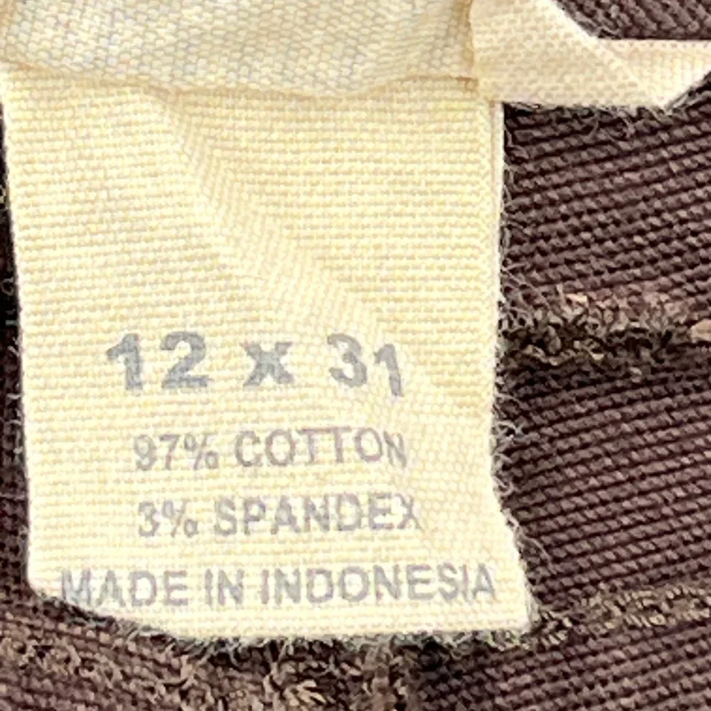 Unbranded Cargo Pants - 31W 31L Brown Cotton - Image 6