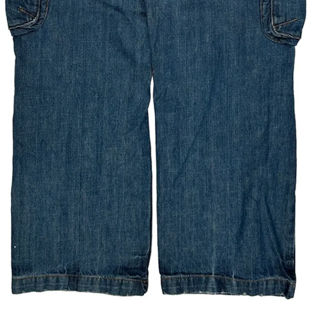 Unbranded Cargo Trousers - 34W 31L Blue Denim - Image 6