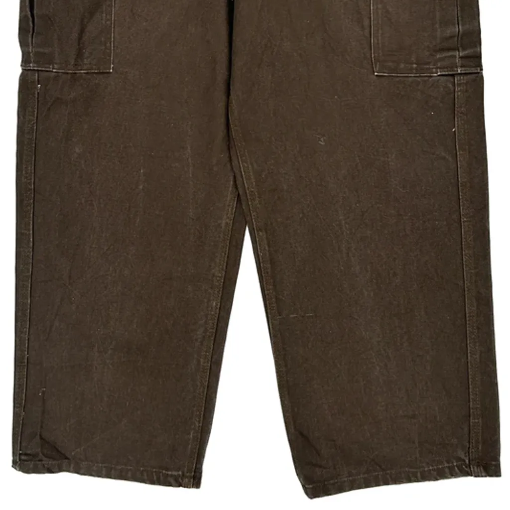 Unbranded Cargo Trousers - 34W 30L Brown Cotton - Image 9