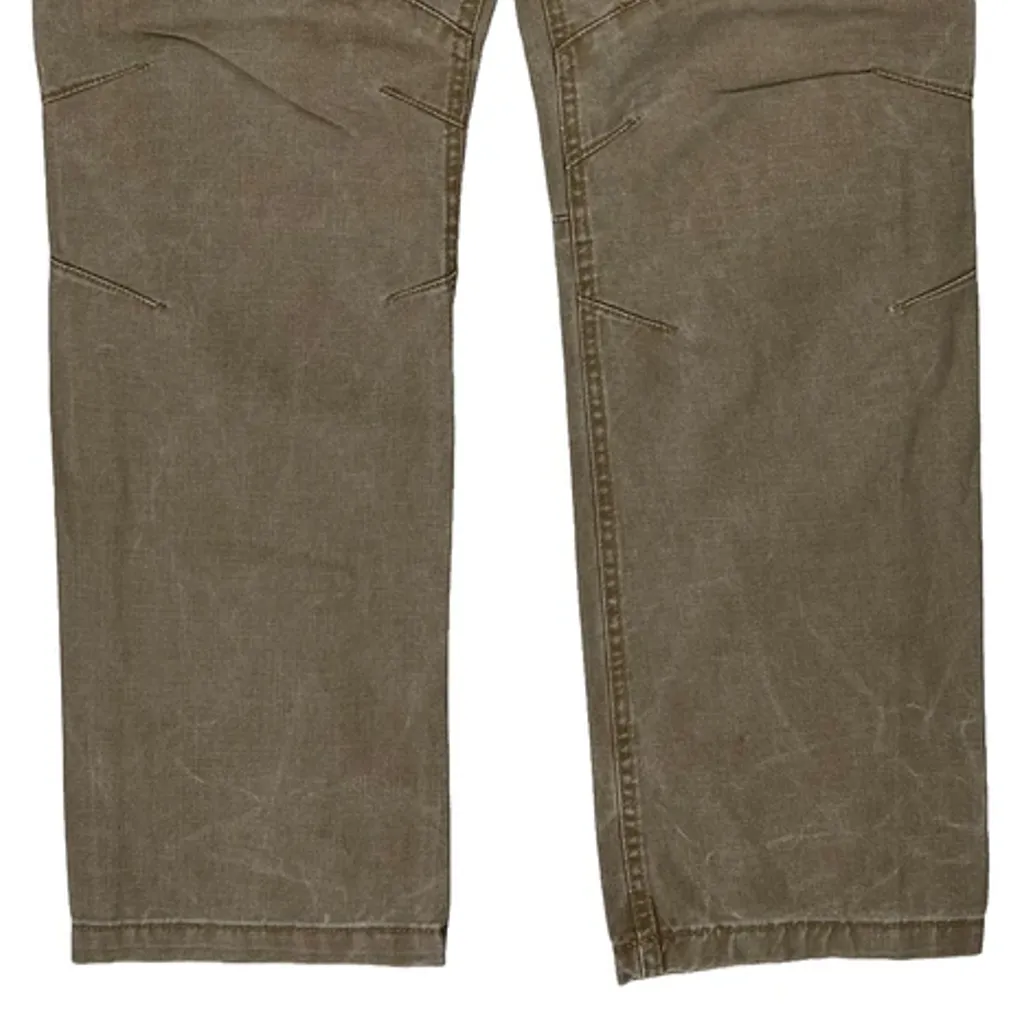 Unbranded Cargo Trousers - 36W 32L Khaki Cotton - Image 9