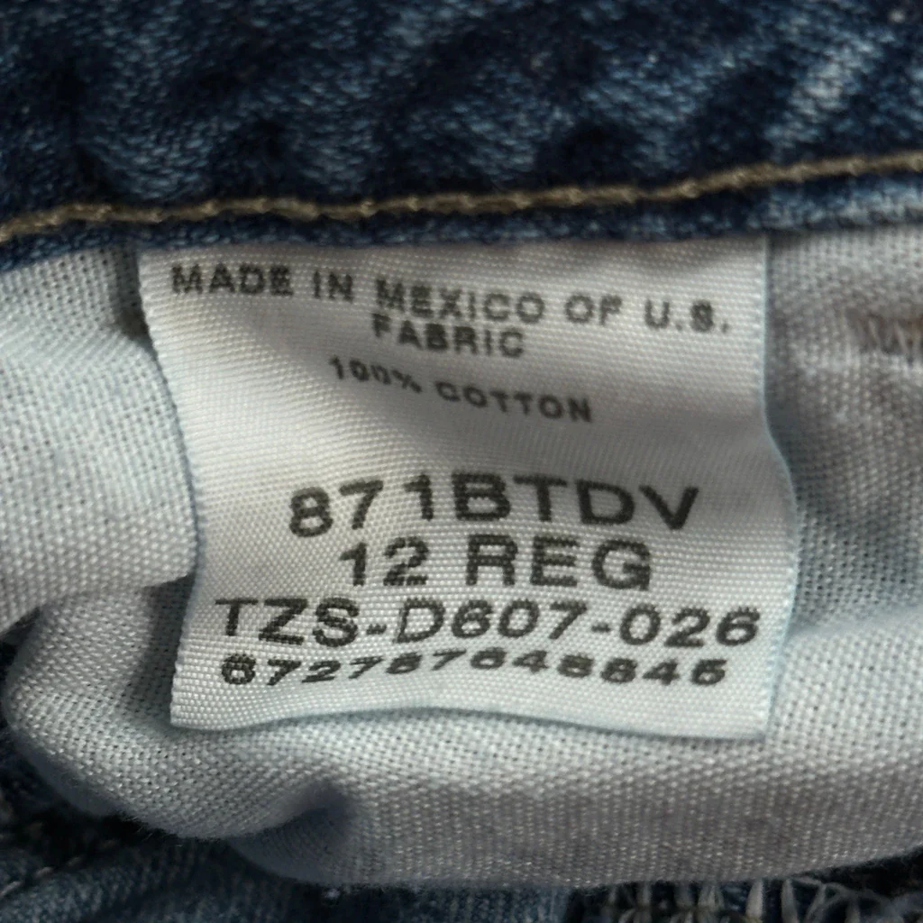 Unbranded Carpenter Jeans - 24W 26L Blue Cotton - Image 6