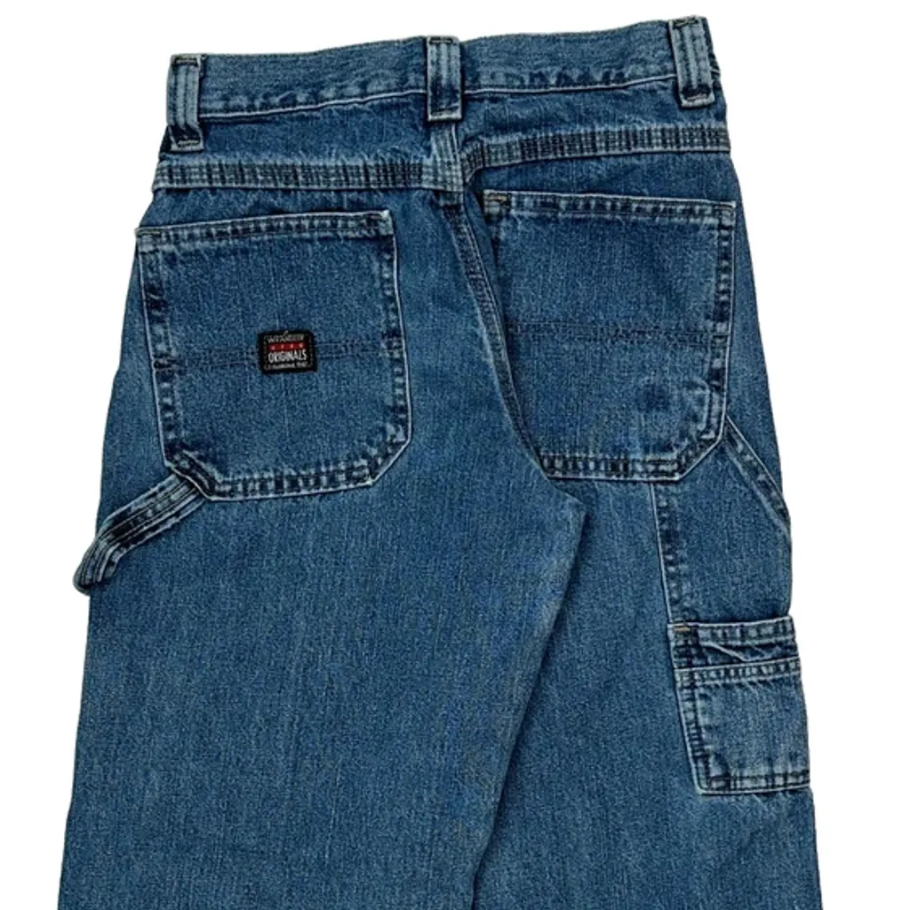 Unbranded Carpenter Jeans - 24W 26L Blue Cotton - Image 8