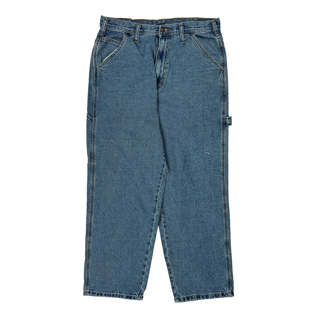 Unbranded Carpenter Jeans - 32W 30L Blue Cotton - Image 2
