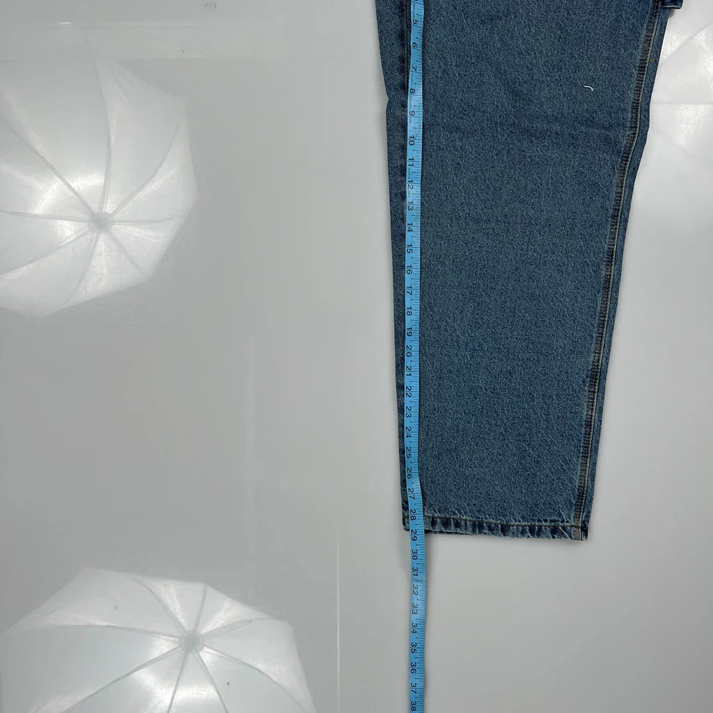 Unbranded Carpenter Jeans - 32W 30L Blue Cotton - Image 5
