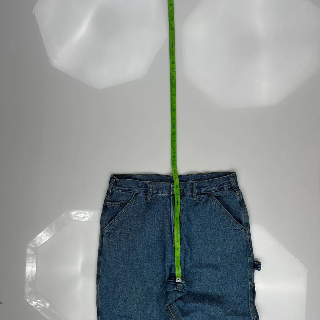 Unbranded Carpenter Jeans - 33W 26L Blue Cotton - Image 4